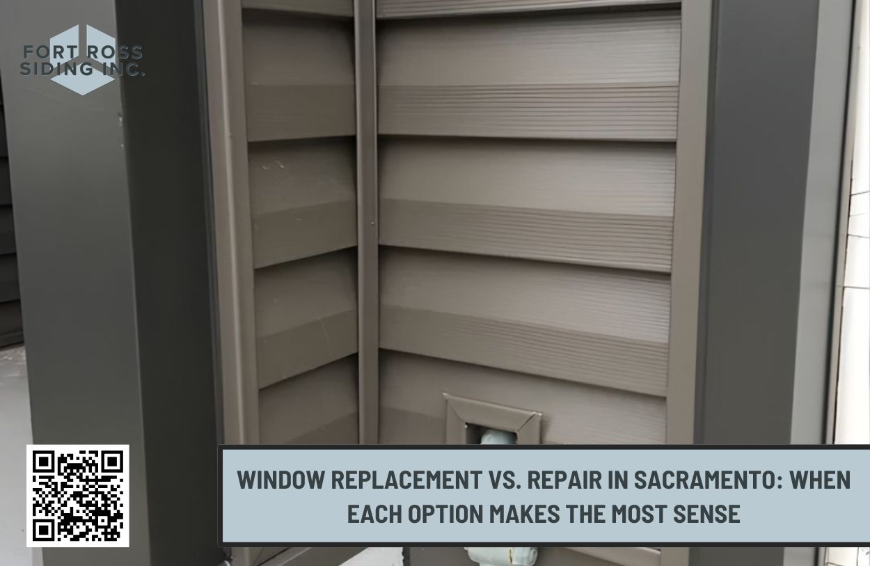 Window Replacement vs. Repair in Sacramento