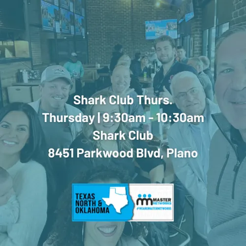 Shark Club Thurs. Thursday | 9:30am - 10:30am Shark Club 8451 Parkwood Blvd, Plano