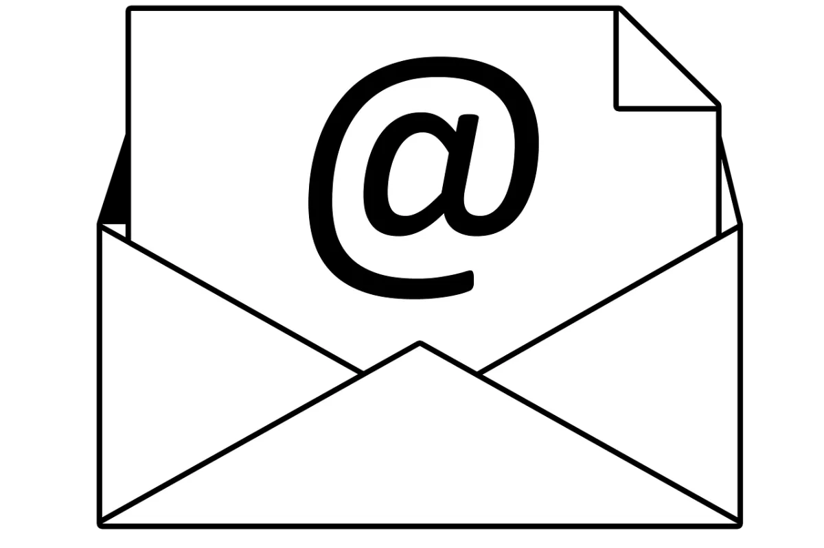 Email Envelope with @ sign