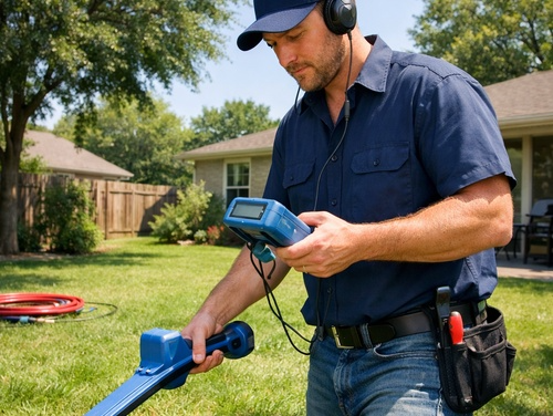 Yard Line Replacement Cedar Park, TX