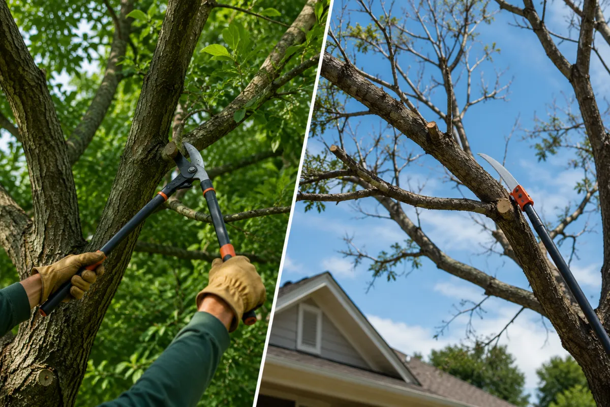 Tree Trimming vs. Tree Pruning: What's the Difference?
