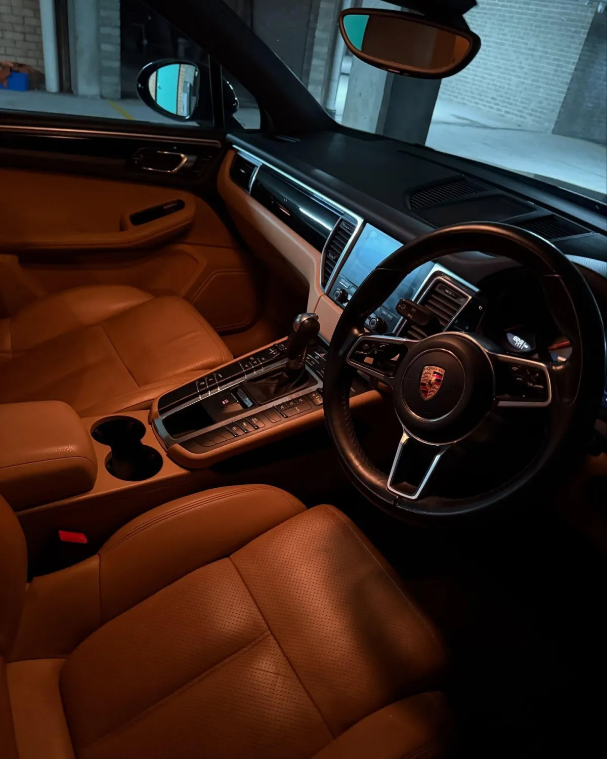 Leather Interior detailed by HOOK Mobile Car Detailing and Ceramic Coatings