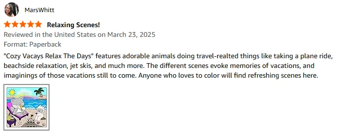 5 star image review text