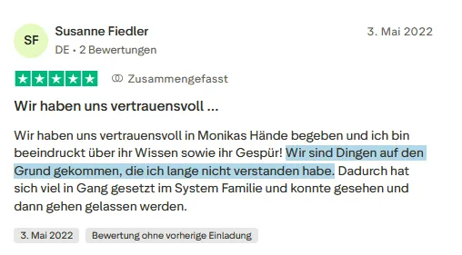 Erfahrungsbericht von Monique über Konzentration und Schulnoten