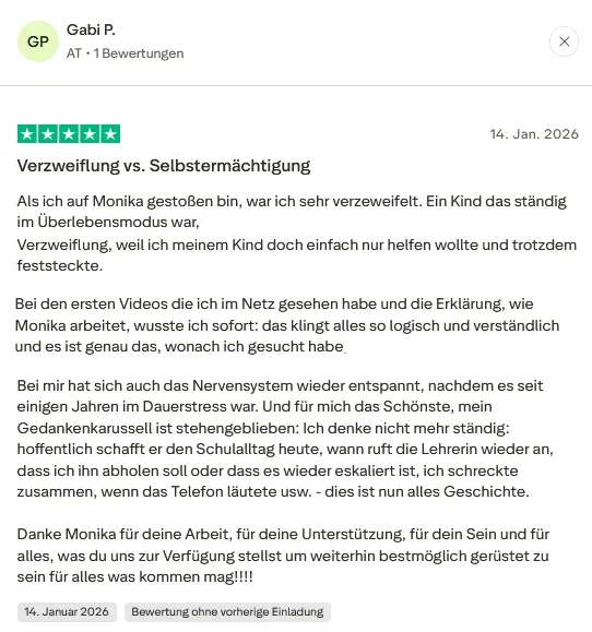 Erfahrungsbericht von Martina über die Schultransformation ihres Sohnes