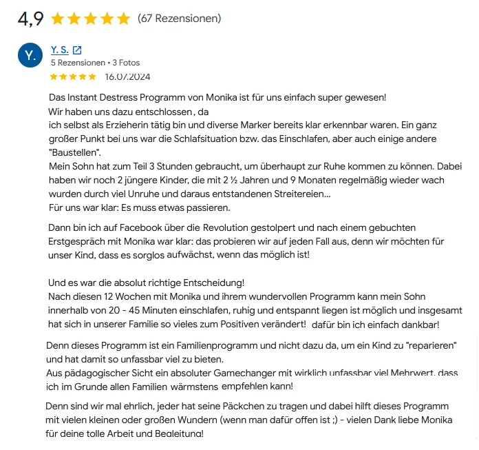 Erfahrungsbericht von Claudia über langfristigen Schulerfolg
