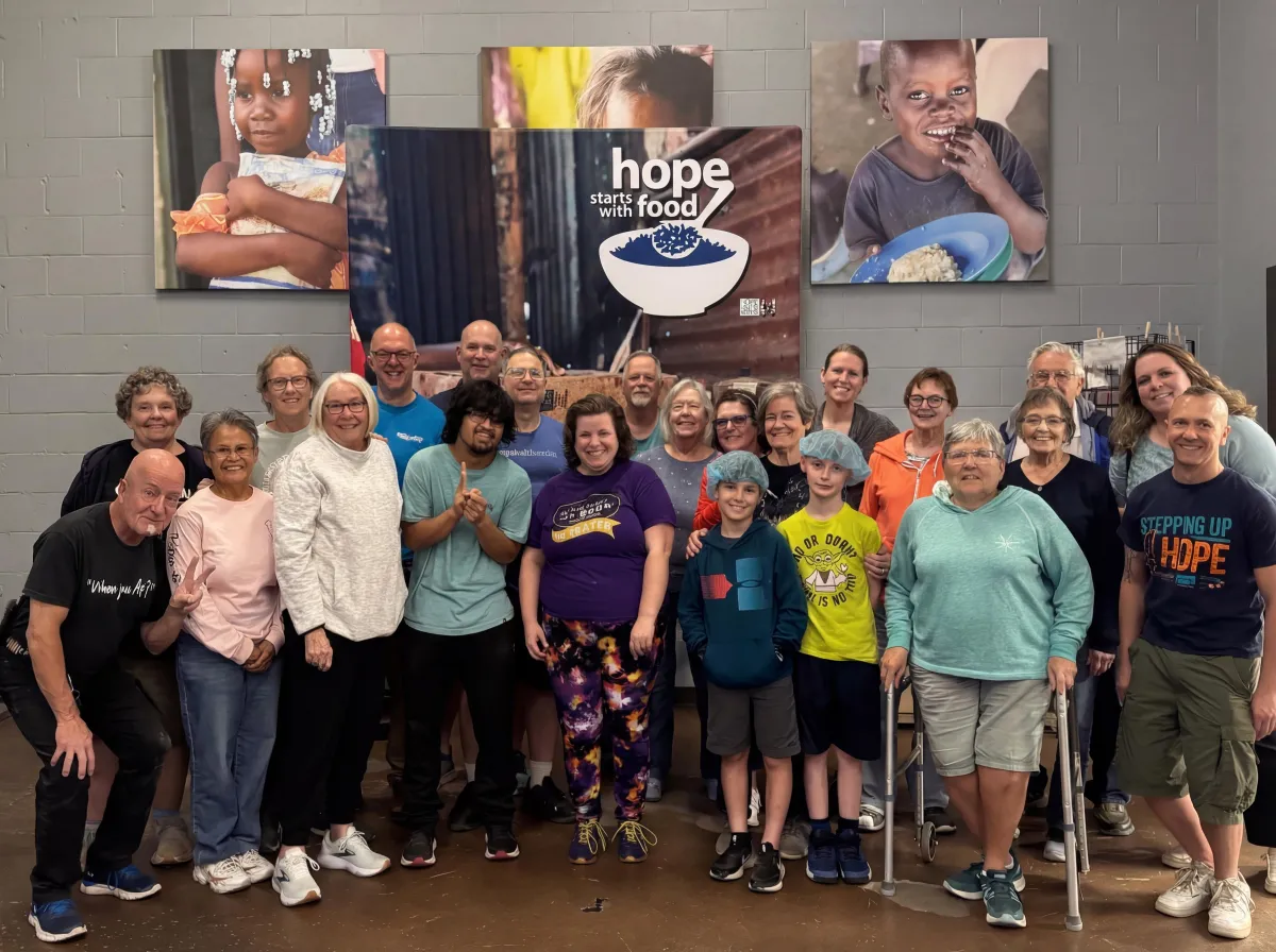 Church volunteers serving community in Blaine Minnesota
