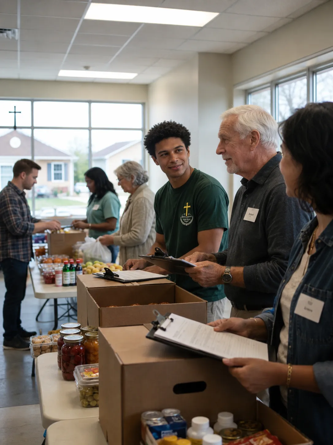 Church volunteers serving community in Blaine MN