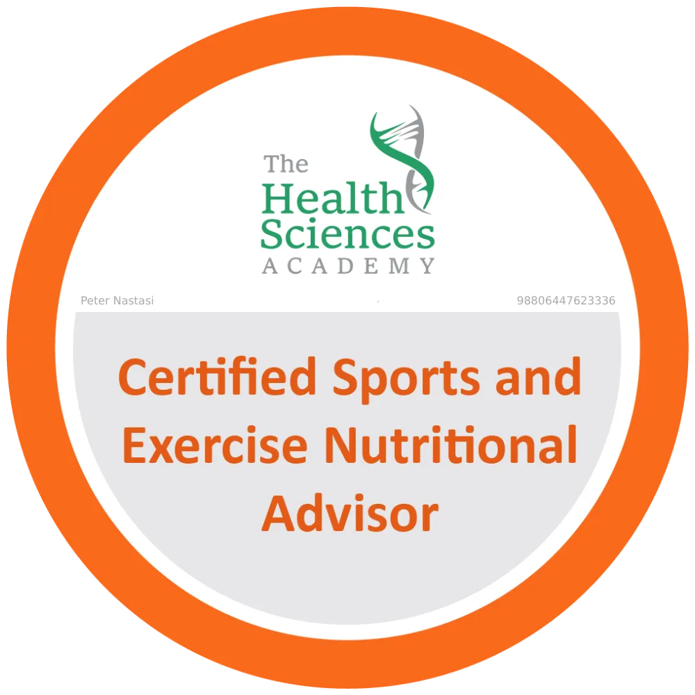 Pete Nastasi - Certified Sports and Exercise Nutritional Advisor - The 7-Day Nutrition Playbook for Parents