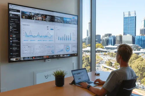 Business development consultant implementing sales systems for Welshpool business near Perth CBD