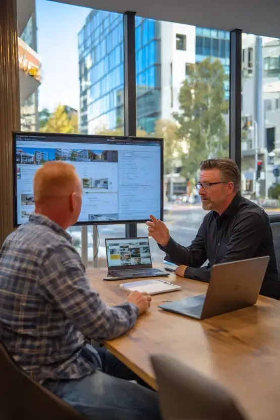 Digital Architecture investment and ROI discussion for Perth business owner