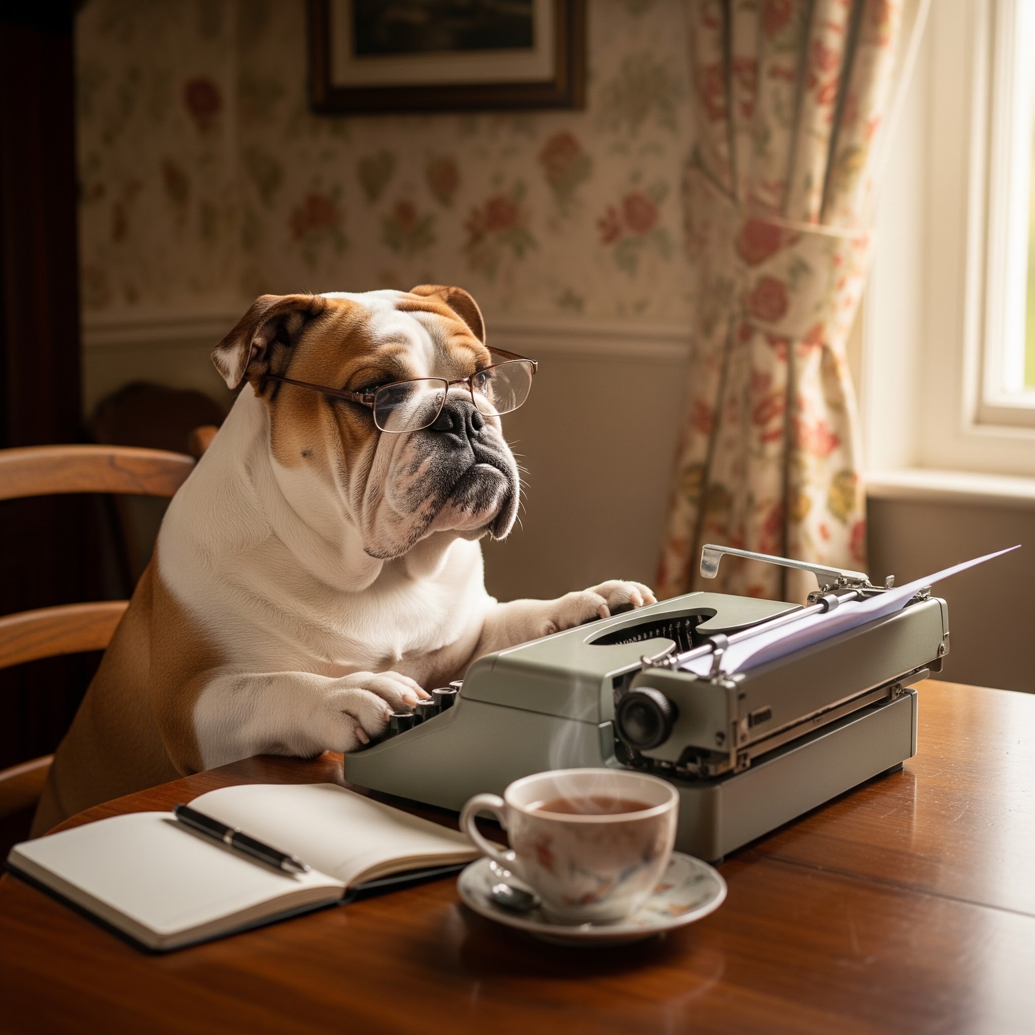 Featured blog post image with training equipment and notebook on wooden table