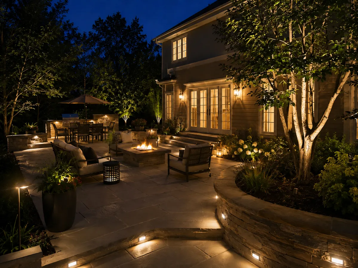 Patio Lighting in Northern Virginia