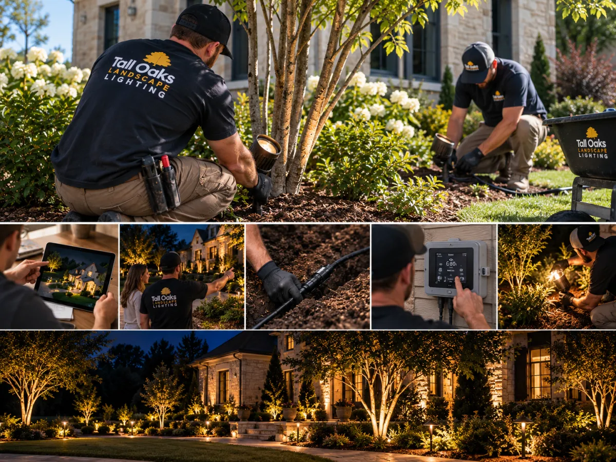 Potomac, MD Decorative landscape lighting