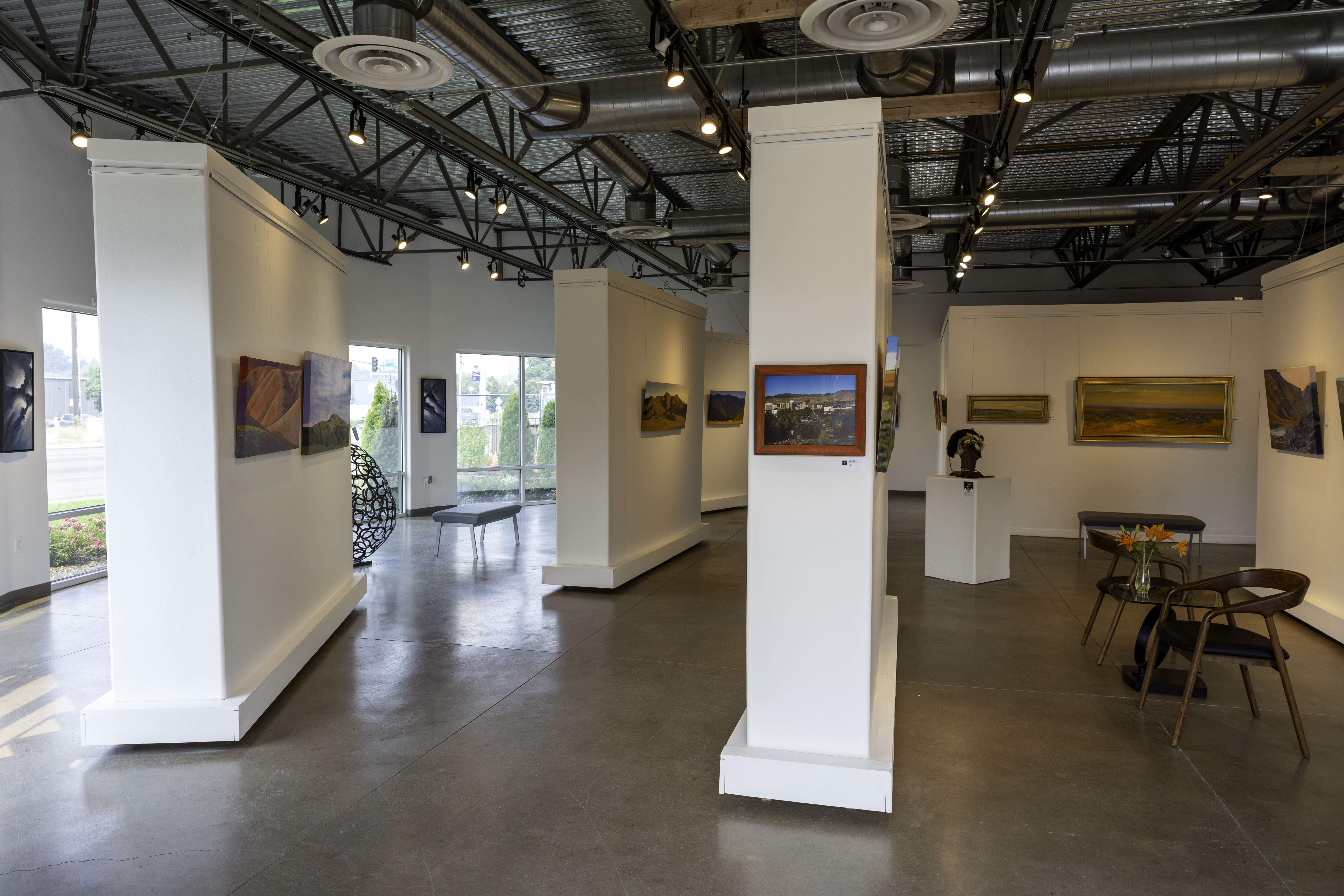 Original artwork displayed at Create Gallery & Frames in Garden City, Idaho