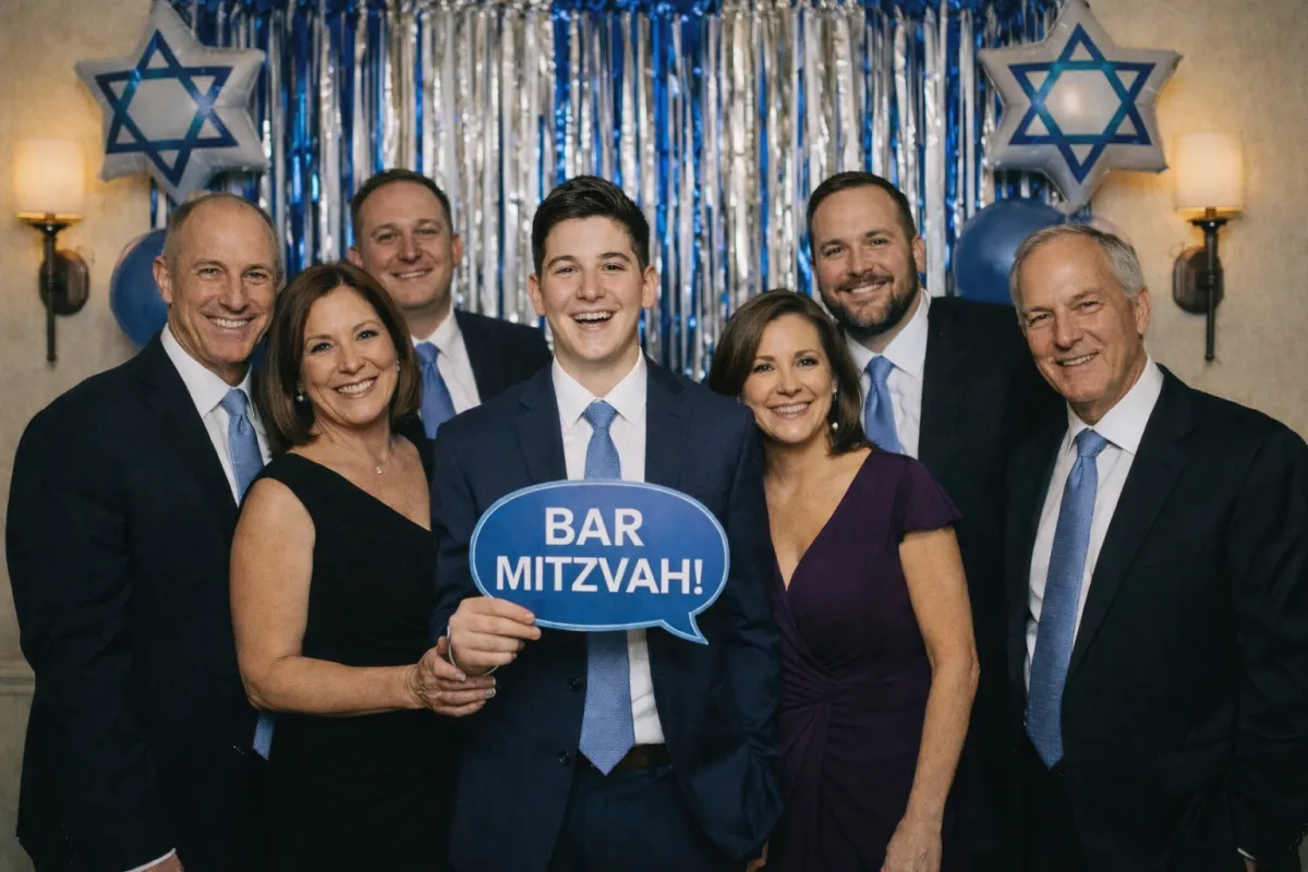 Bar & Bat Mitzvah Photo Booth Ideas