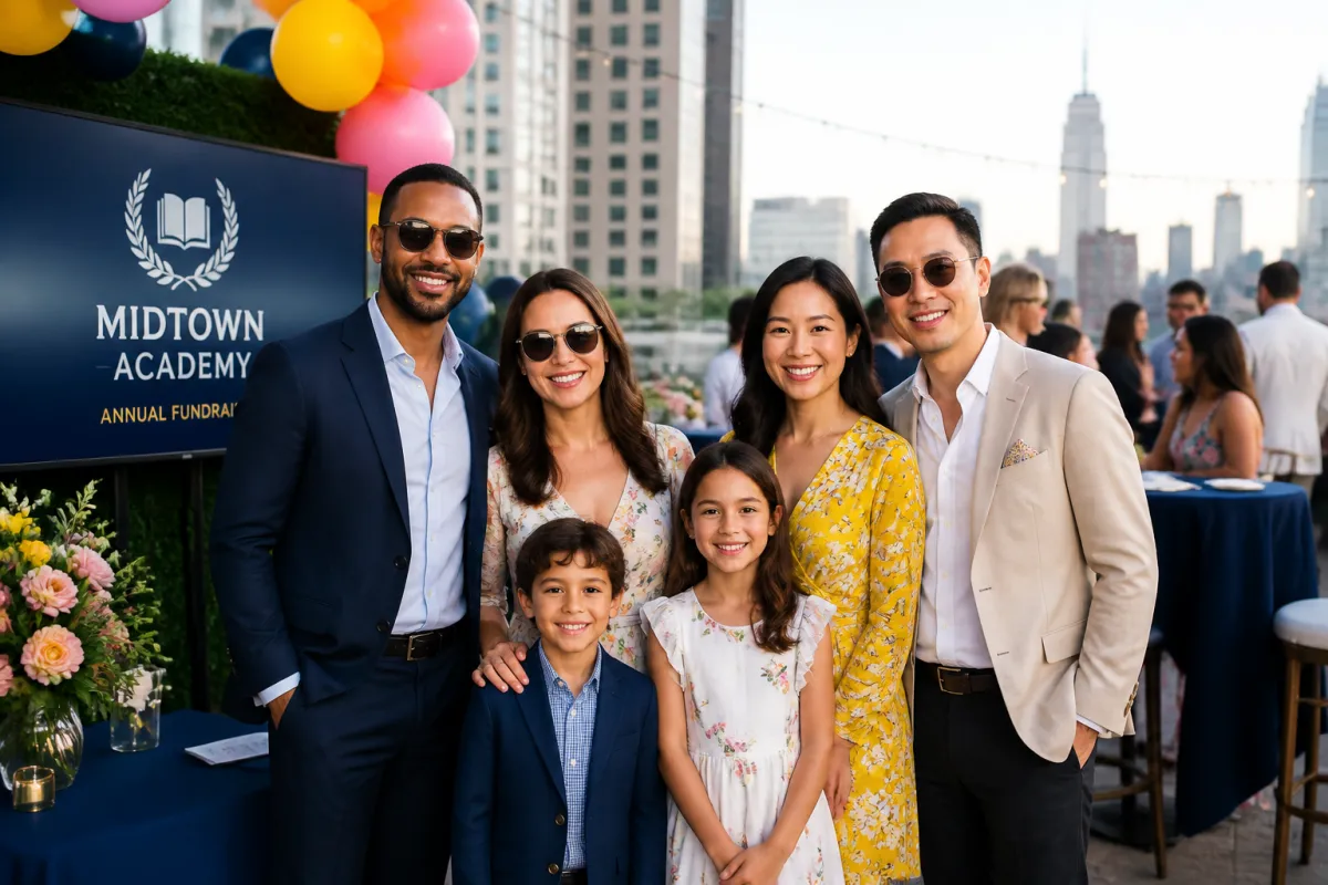 School Fundraiser Photo Booth: NYC PTA & Community Events