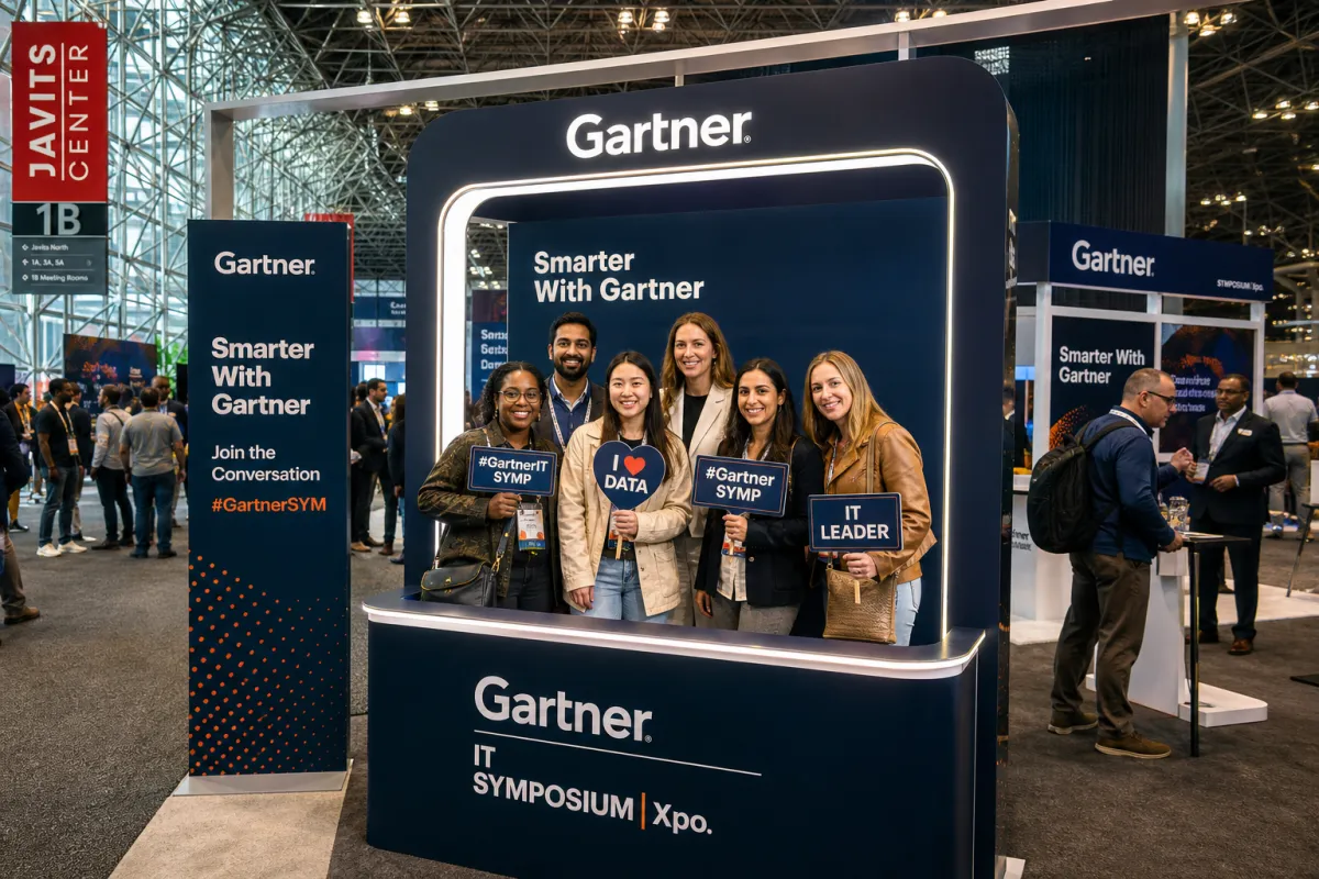 Trade Show Photo Booth Activation: Javits Center & NYC Convention Events