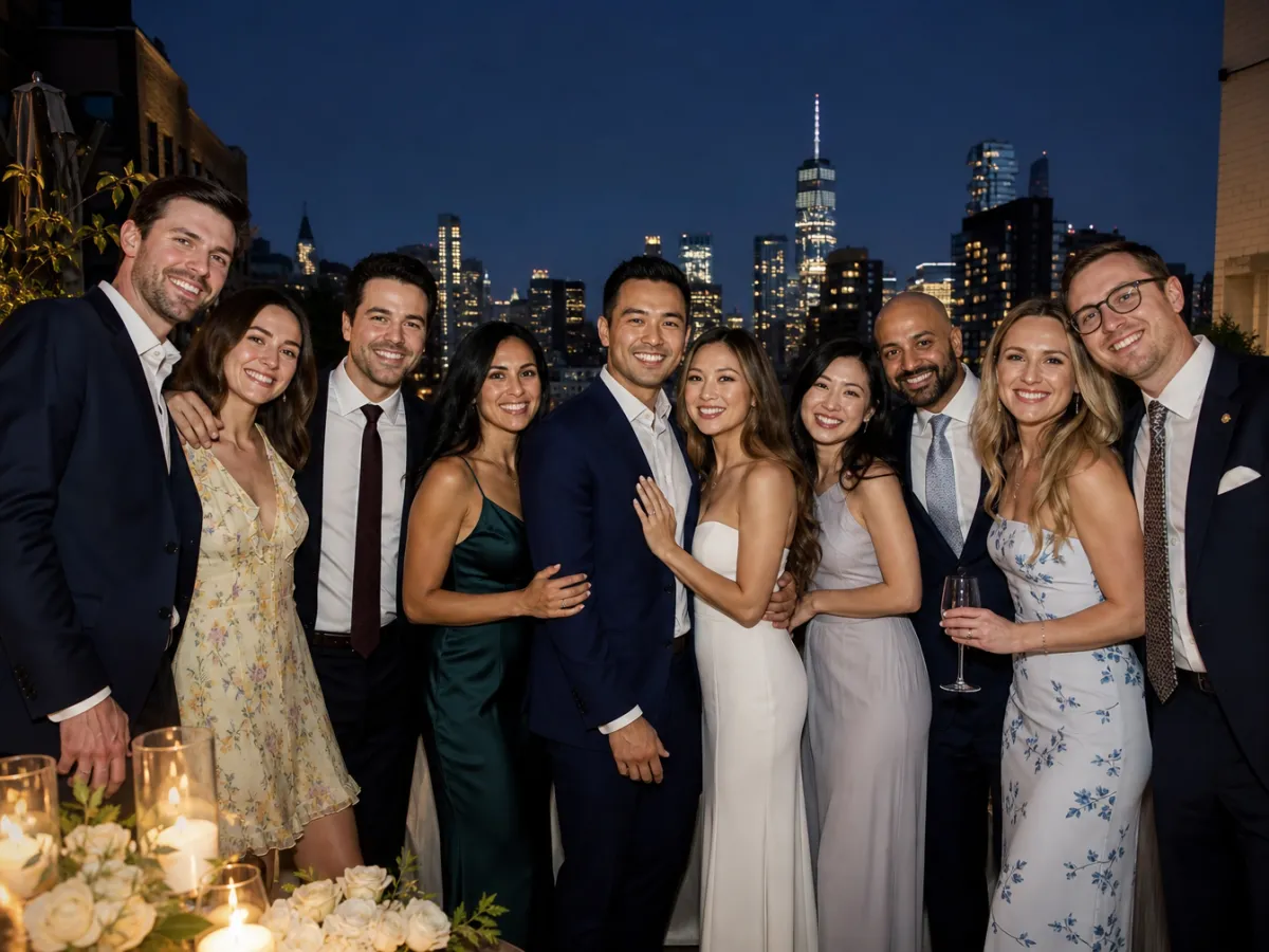 Engagement Party Photo Booth Ideas for Newly Engaged NYC Couples