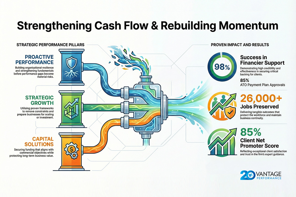 Strengthening Cash Flow. Rebuilding Momentum.
