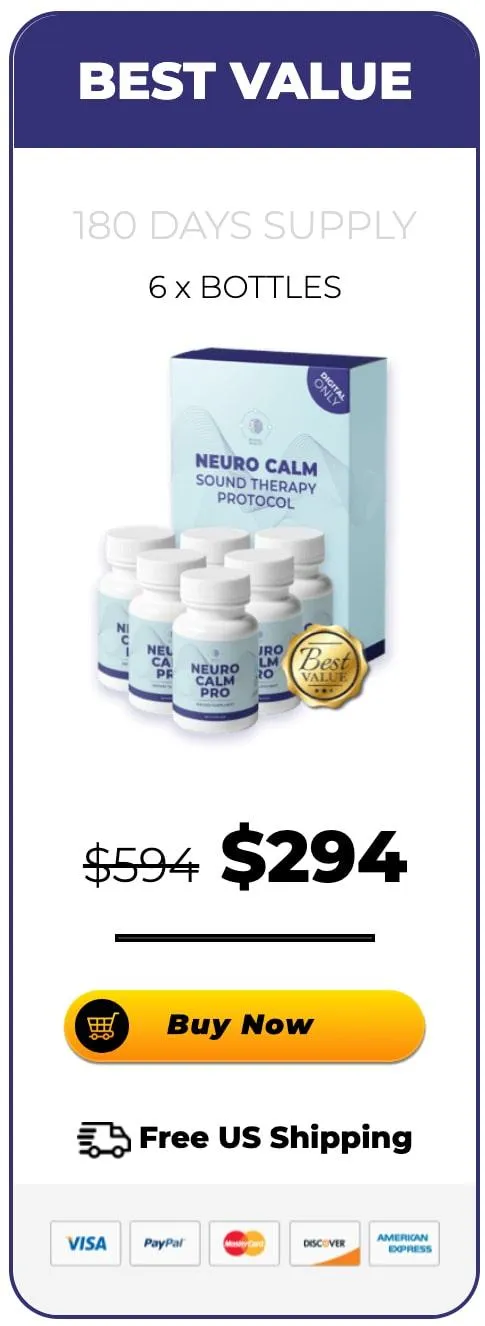 Buy Neuro Calm Pro 6 Bottle