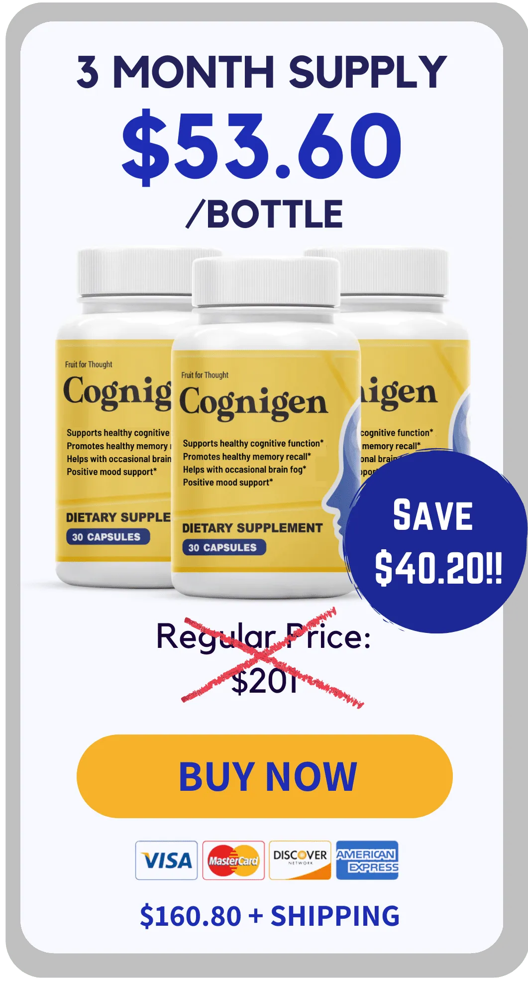 Buy Cognigen 3 Bottle