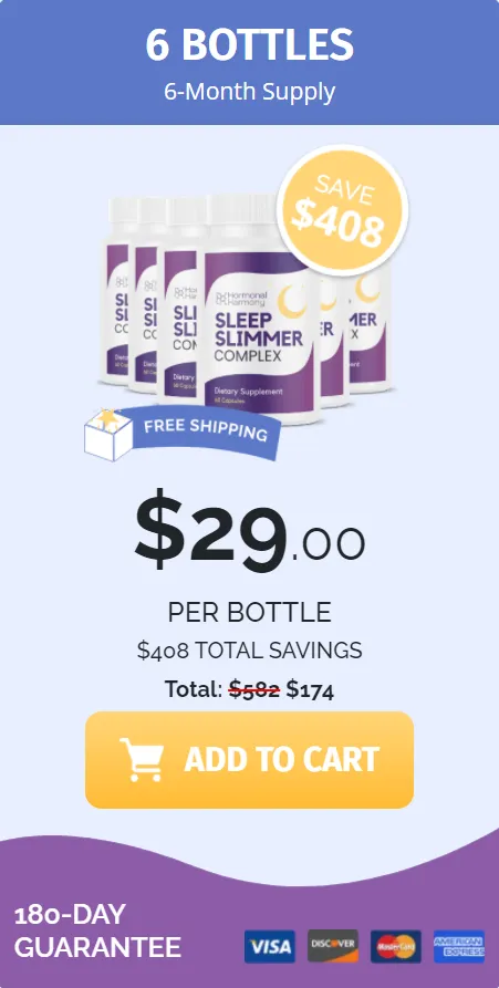 Buy Sleep Slimmer Complex 6 Bottle