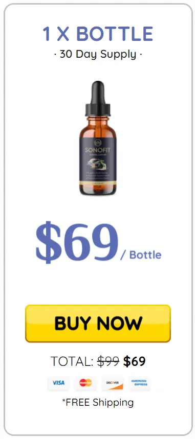 Sonofit Buy 1 bottle