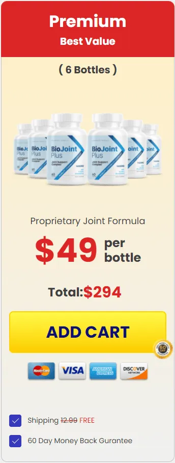 Buy BioJoint Plus 6 Bottle