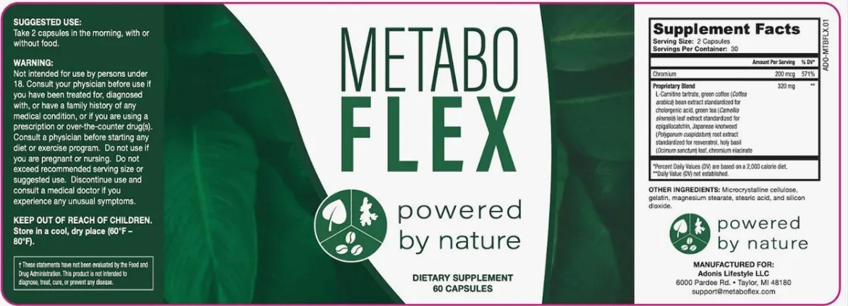 Metabo Flex Ingredients