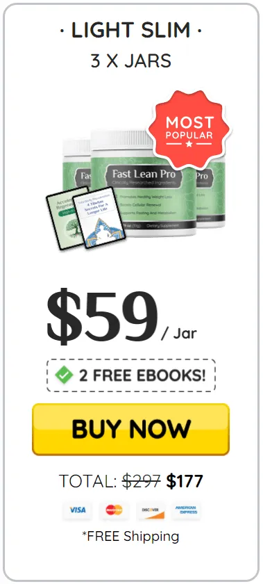 Buy Fast Lean Pro 3 Jars