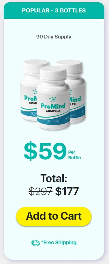 Buy ProMind Complex 3 Bottle