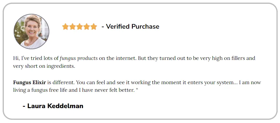 Fungus elixir review