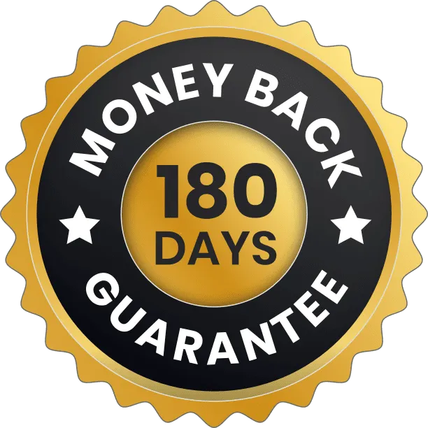 MenoPhix Pro 180 day money back guarantee