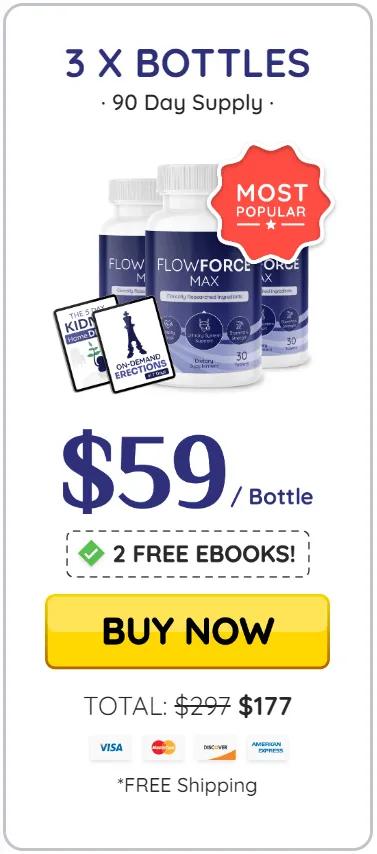 Buy Flowforce max 3 Bottle