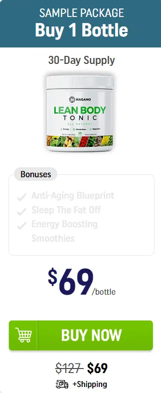 lean body tonic Buy 1 bottle