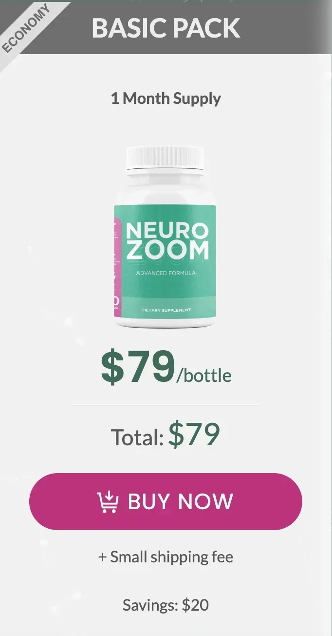 Buy Neurozoom 1 Bottle