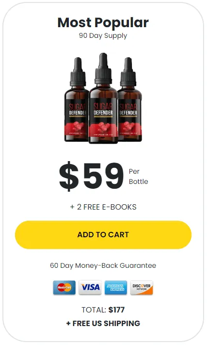 Buy Sugar Defender 3 Bottle