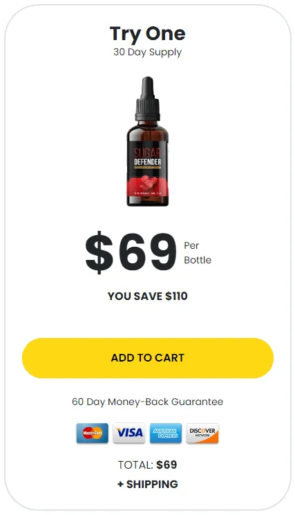 Buy Sugar Defender 1 Bottle