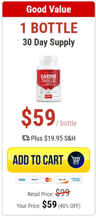 cardio shield Buy 1 bottle