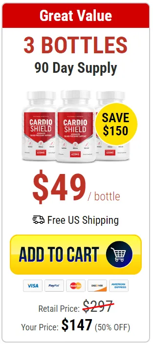 cardio shield Buy 3 bottle