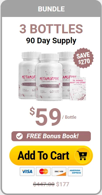 Metamorphx buy 3 bottle
