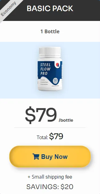 Steel Flow Pro buy 1 bottle