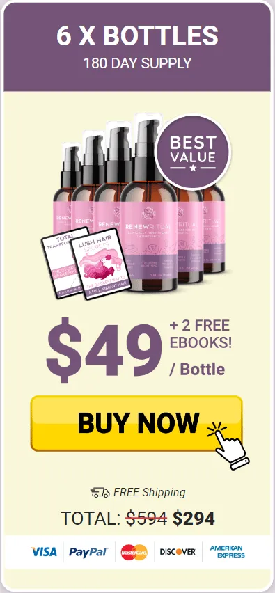 renew ritual Buy 6 bottle