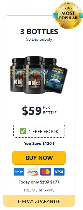 iq blast pro Buy 3 bottle