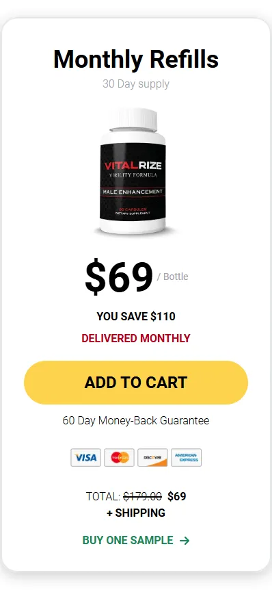 Buy Vitalrize 1 Bottle