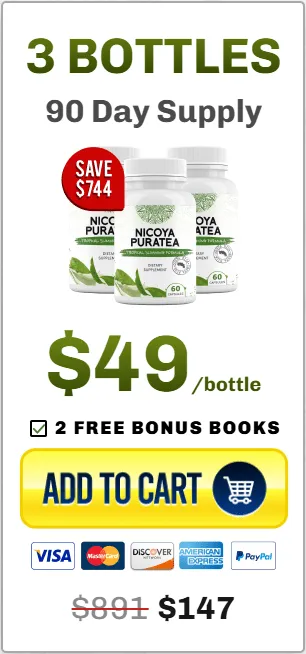 nicoya puratea Buy 3 bottle
