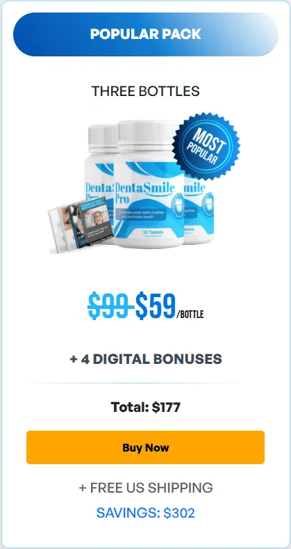 dentasmile pro Buy 3 bottle
