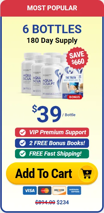 aquasculpt Buy 6 bottle