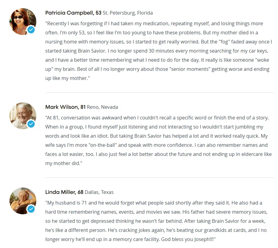Brain Savior reviews